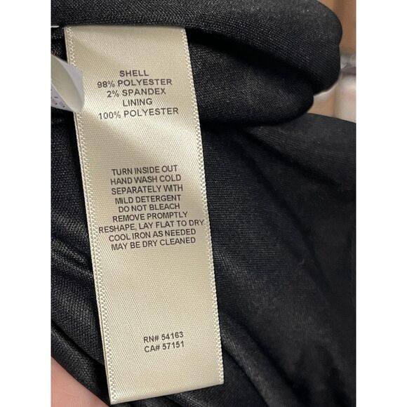 Eliza J Black Lace Halter Maxi Dress – Women's Size 6 whimsy goth witchy - Picture 8 of 8